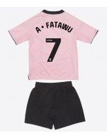 Leicester City Issahaku Fatawu #7 Alternativní dres pro děti 2025-26 Krátký Rukáv (+ trenýrky)